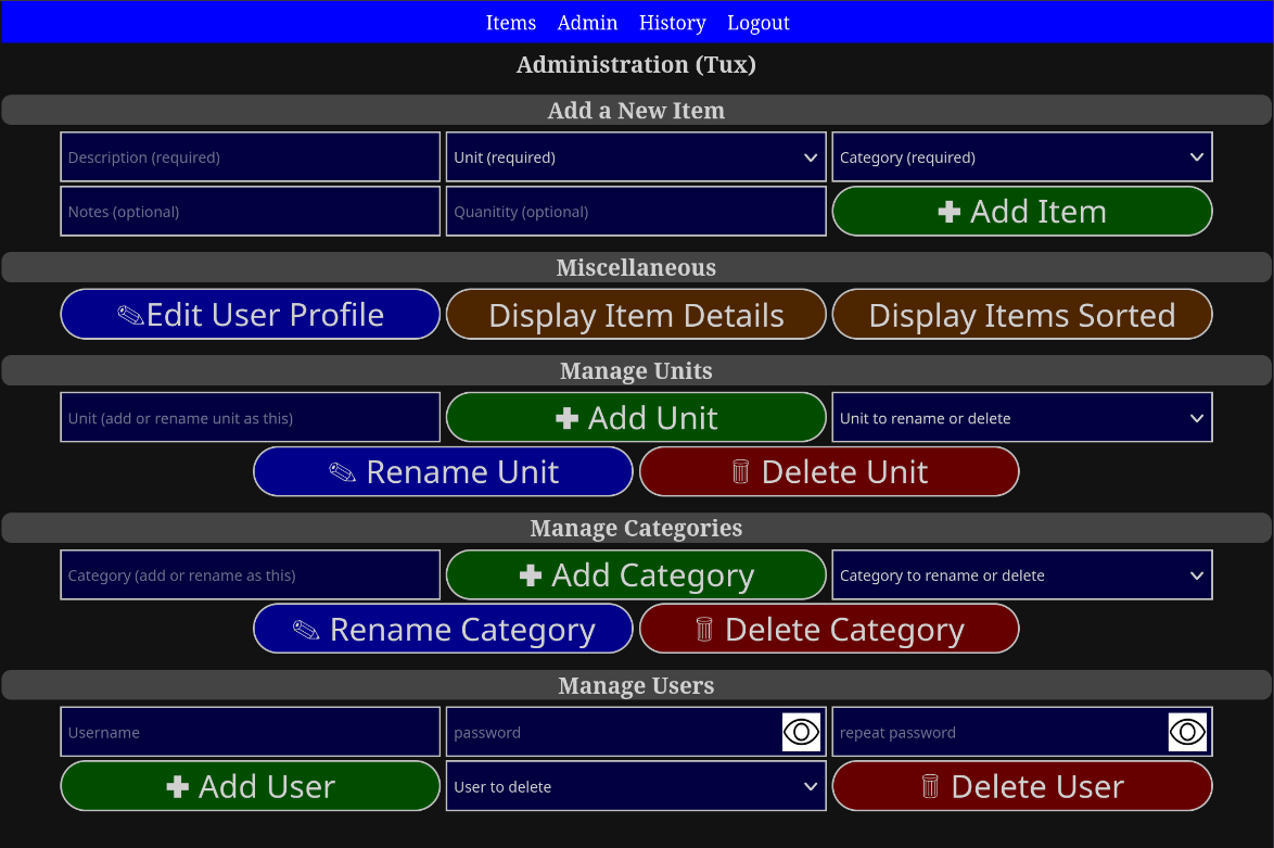 admin landscape image missing